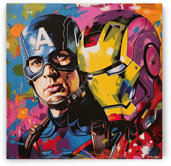 Avengers Unite 7H29P4 50 by Abstract Rebellion