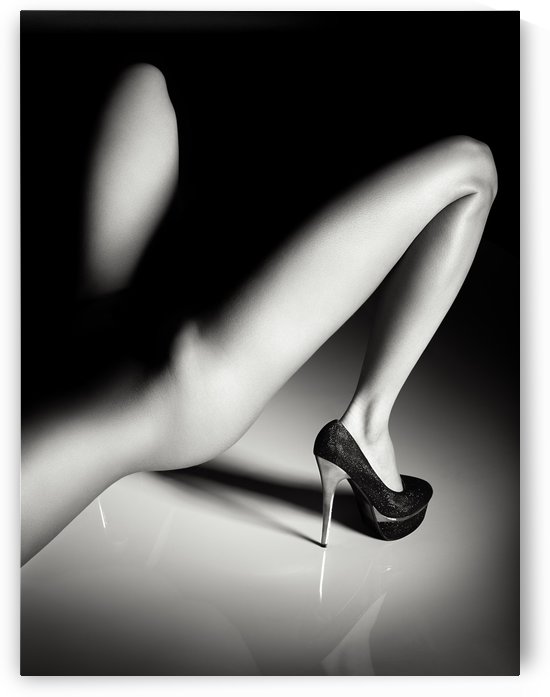 Sensual legs in high heels by Johan Swanepoel