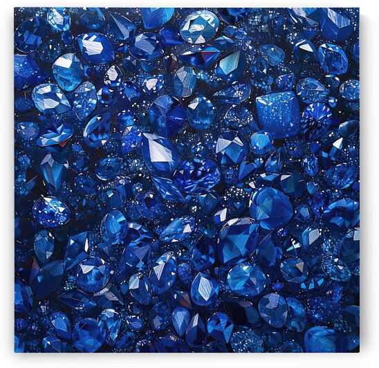 Azure Abyss Glimmer 5H2N9Z 67 by Abstract Rebellion