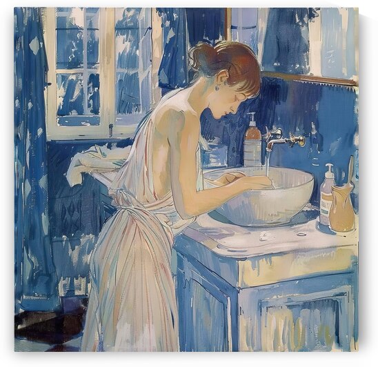 Azure Ablutions J9P4N2 47 by Abstract Rebellion