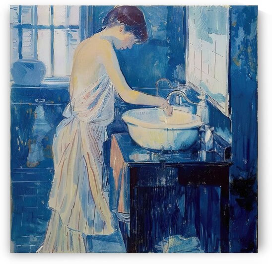 Azure Ablutions H2N3P9 56 by Abstract Rebellion