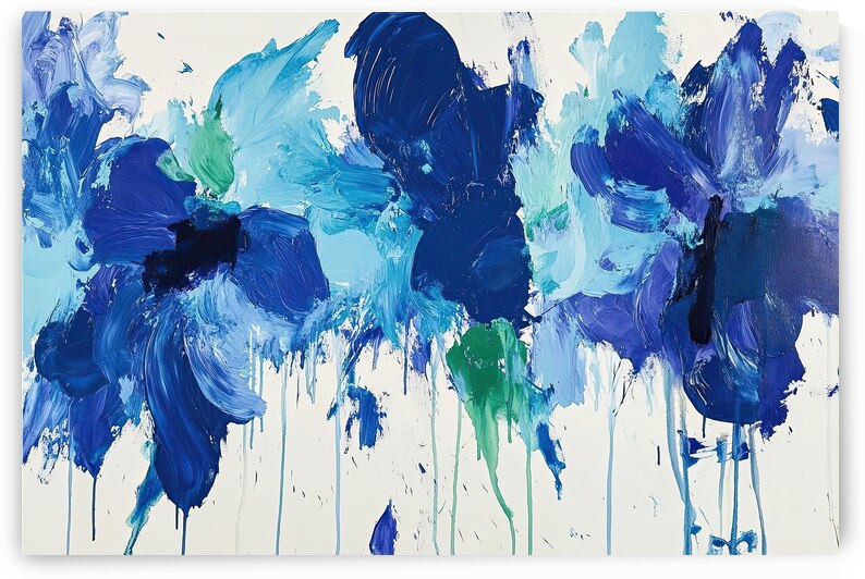 Azure Bloom Cascade 2493N 58 by Abstract Rebellion