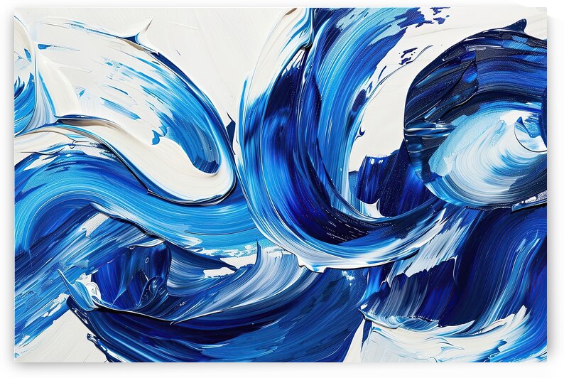 Azure Currents H42N9Z 49 by Abstract Rebellion