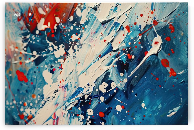 Azure Dance Of Color Y92C7H 55 by Abstract Rebellion