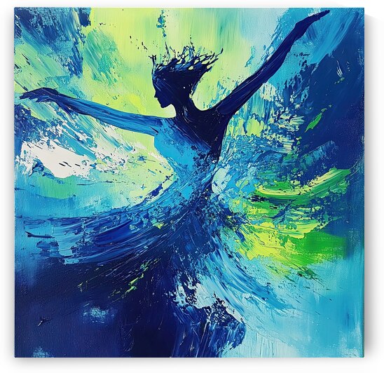 Azure Dance Fusion Y5H9N2 63 by Abstract Rebellion