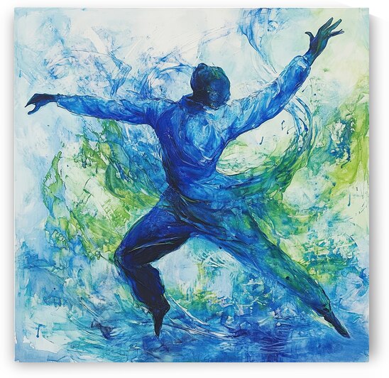 Azure Dance Liberation 29HJ8 52 by Abstract Rebellion