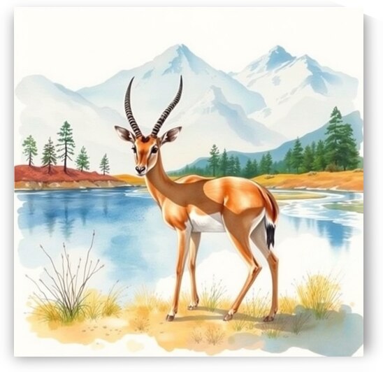 Beau gazelle  by kholio10