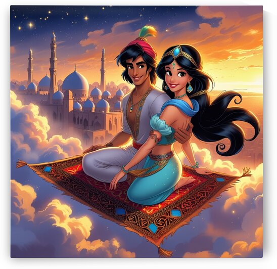 Aladin et Rosa by kholio10