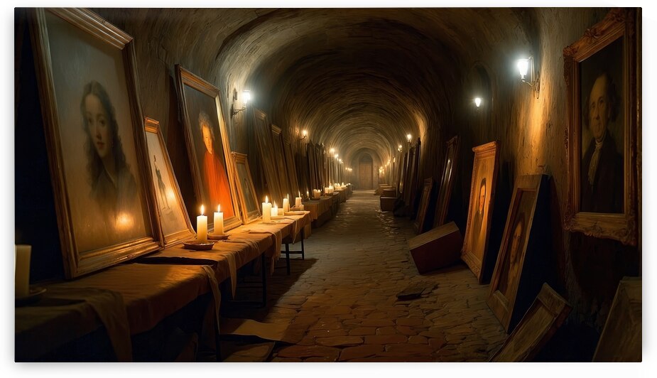 Corridor of Forgotten Masters  by The Mabazza Foundation 