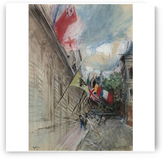 Paris, 14 July by Giovanni Boldini