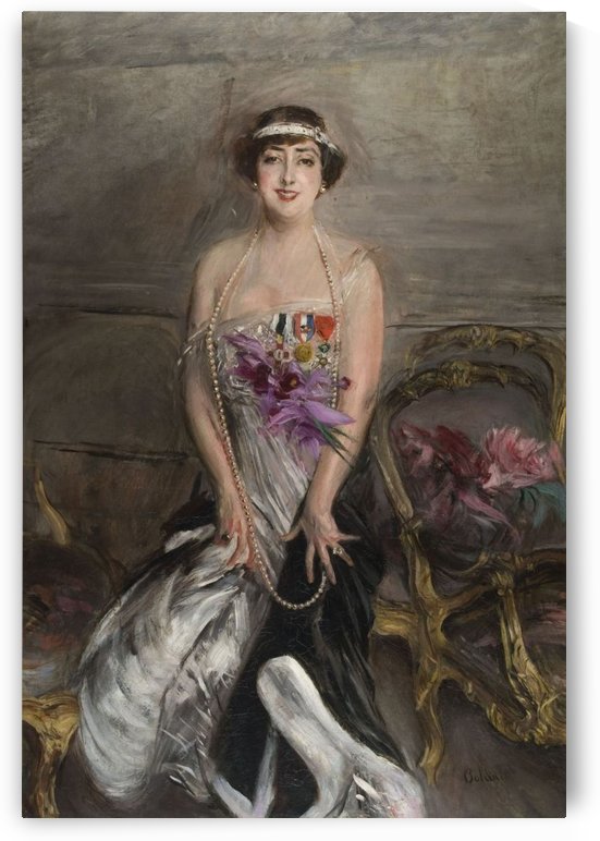 Portrait of Lady Michelham by Giovanni Boldini