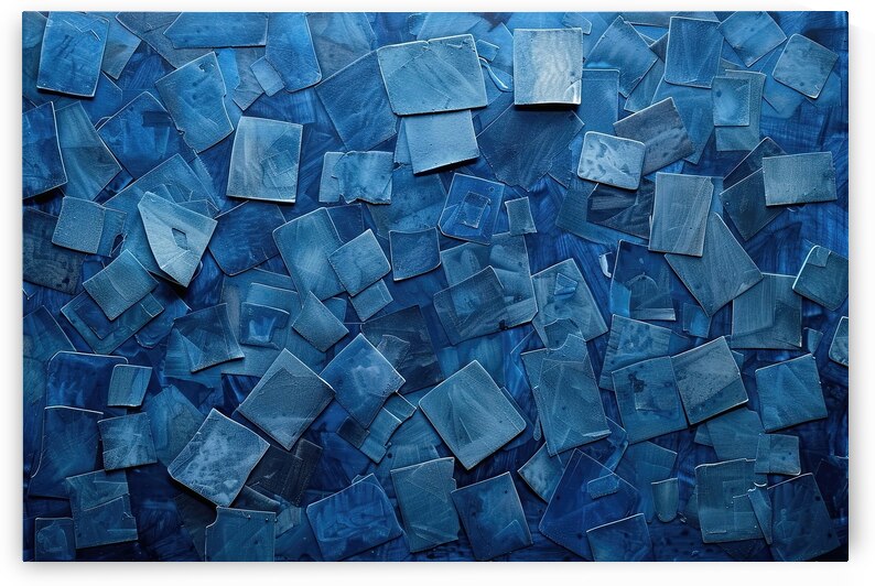 Azure Fragments Memory H92N5Z 47 by Abstract Rebellion