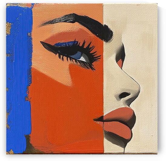 Azure Gaze 79HBNJ 55 by Abstract Rebellion