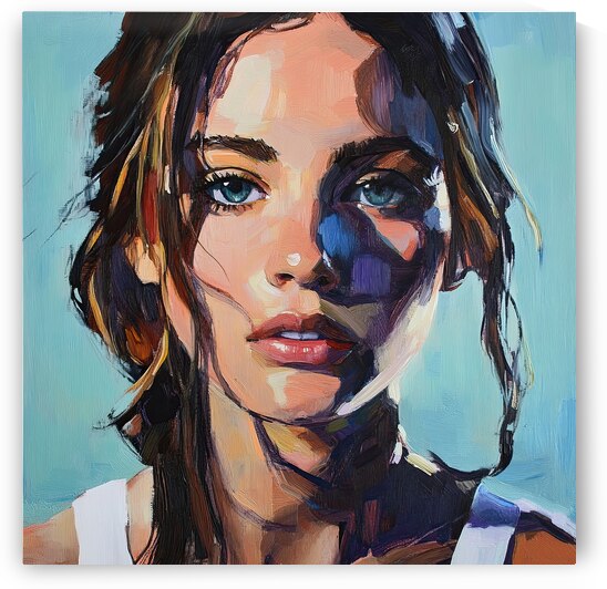 Azure Gaze 5H9N2Z 58 by Abstract Rebellion