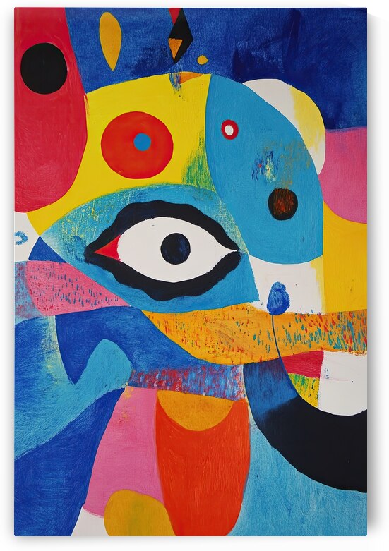 Azure Gaze Among Shapes Y9H3N5 52 by Abstract Rebellion