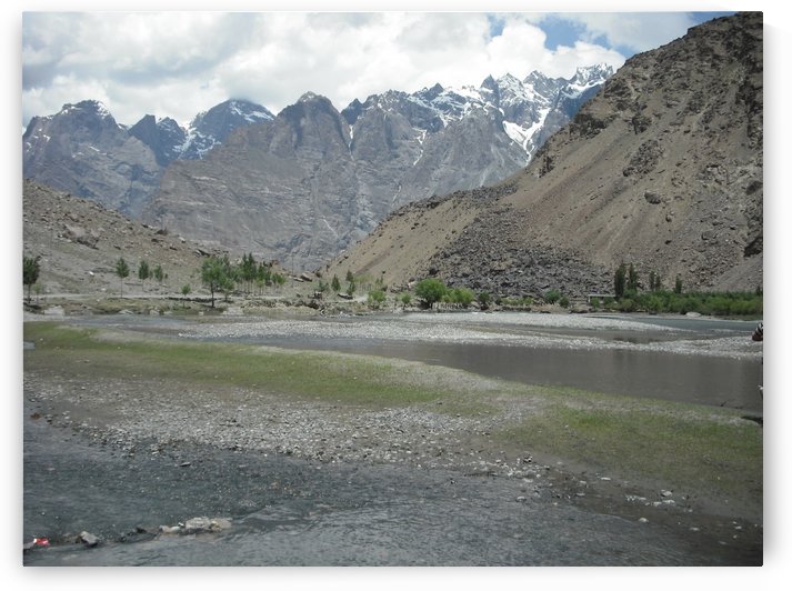 Zuk stream - Sakardu valley - Pakistan by Hafiz Muhammed Usman