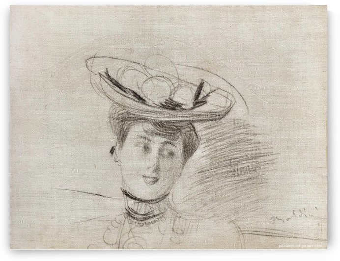 Woman's Head by Giovanni Boldini