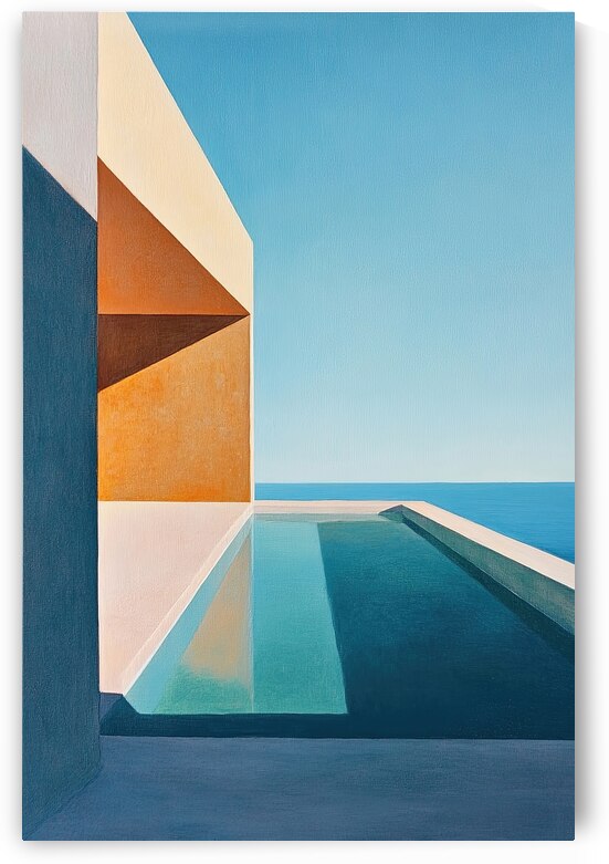 Azure Infinity Pool H3N9P2 57 by Abstract Rebellion