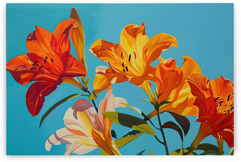 Azure Lily Dance 7P3H9N 53 by Abstract Rebellion