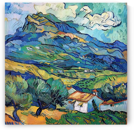 Azure Mont Sainte Victoire H92NP 69 by Abstract Rebellion