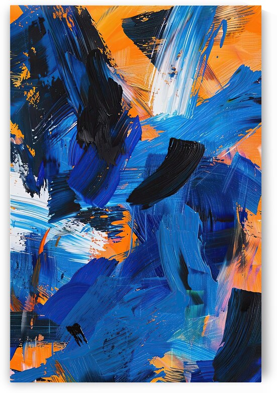 Azure Orange Fusion 529HJ 57 by Abstract Rebellion