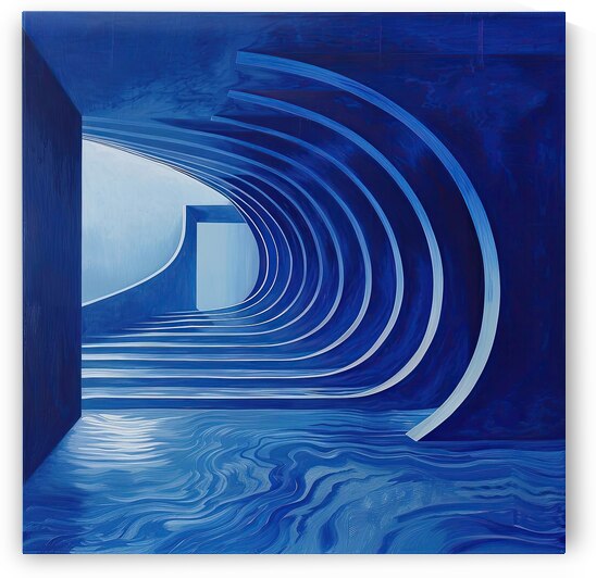 Azure Passage NZ92H3 62 by Abstract Rebellion