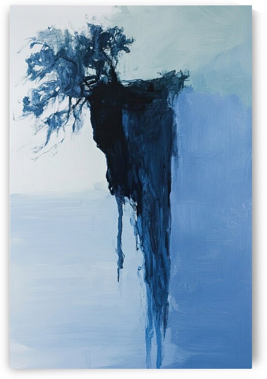 Azure Precipice HZ92N3 47 by Abstract Rebellion