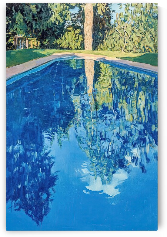 Azure Reflections 23H7N9 57 by Abstract Rebellion