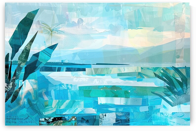 Azure Serene Vista H3N9B2 60 by Abstract Rebellion