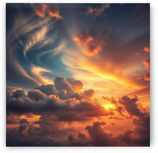 Sun and clouds by Hdhd