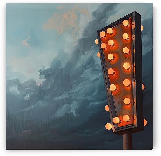 Beacon in the Gloom 2P9H7N 65 by Abstract Rebellion