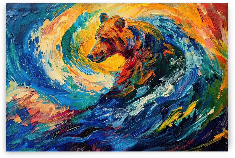 Bear Wave Harmony 92HJ5P 53 by Abstract Rebellion