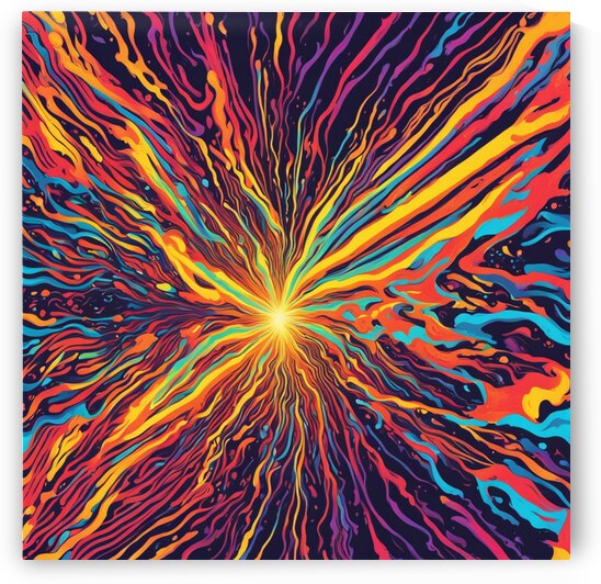 Psychedelic Modern art by CouplesTravels