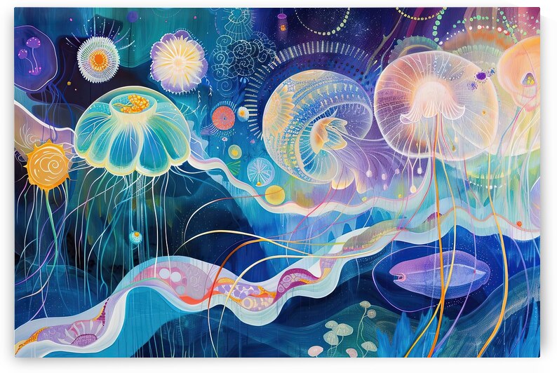 Bioluminescent Abyss H3N2P9 63 by Abstract Rebellion