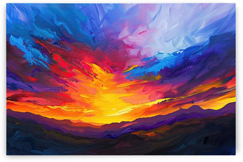 Blazing Horizon Embrace 9P3N4H 55 by Abstract Rebellion