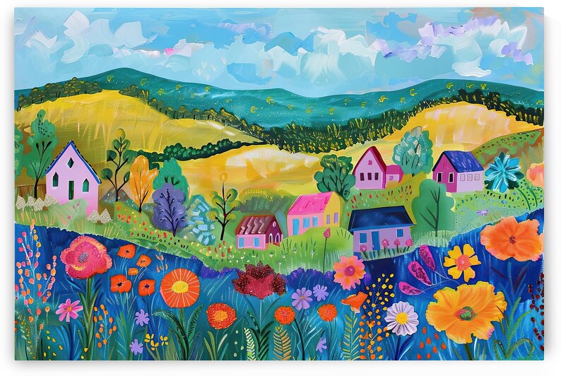 Blissful Valley Harmony 7294B 48 by Abstract Rebellion