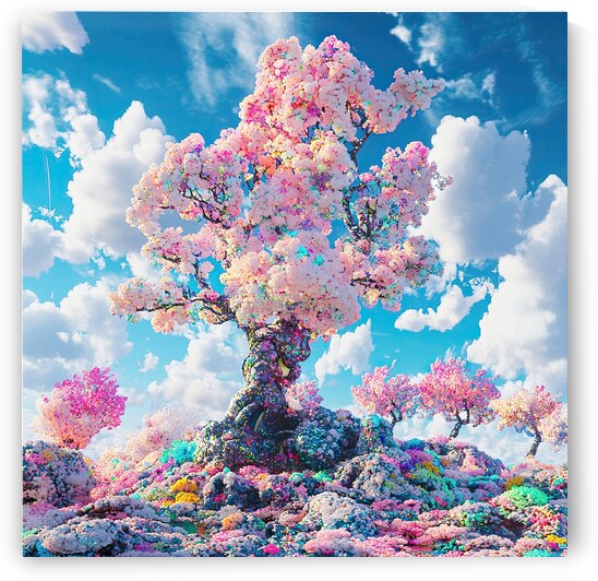 Bloom of Pixels JH92N3 60 by Abstract Rebellion