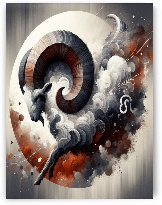Aries the Ram by Urban Interior Art