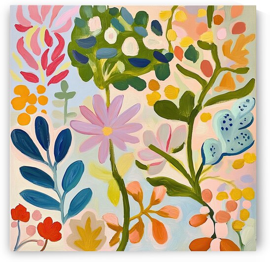 Blooming Garden Bliss 2P3H9N 55 by Abstract Rebellion