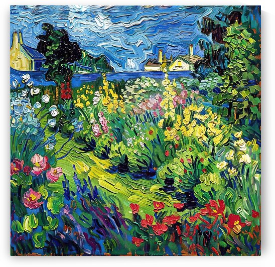 Blooming Garden Bliss 2H9N7Z 58 by Abstract Rebellion