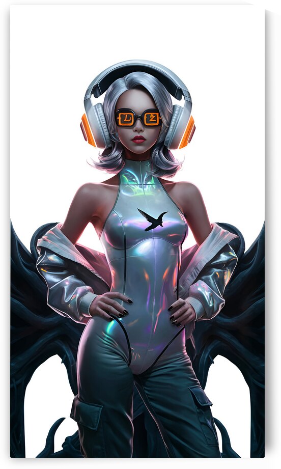 Neo Future DJ - Cyberpunk Soundwave by Samo69Photography