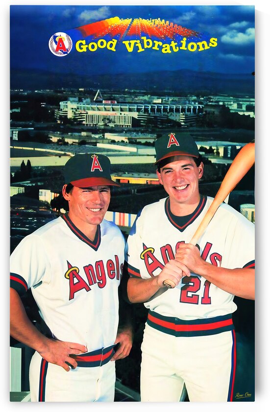 1988 California Angels Wall Art by Row One Brand