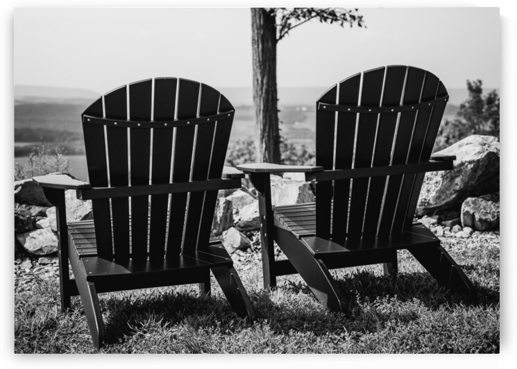 Two Chairs and a View by Jason Fink