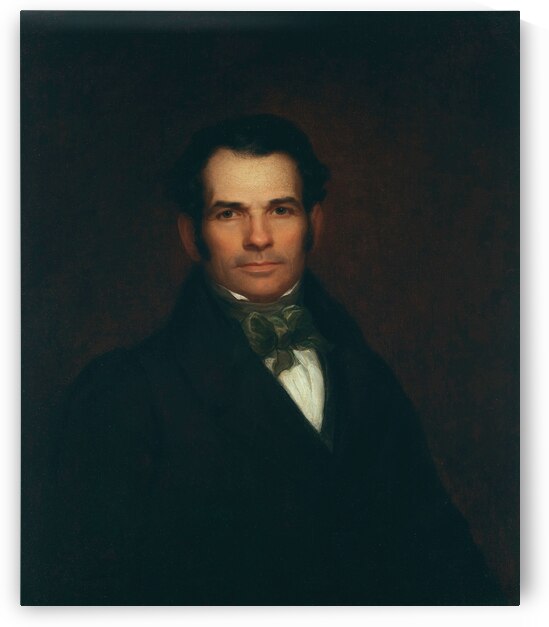 Luman Reed [circa 1836] by Asher Brown Durand [1796–1886] by MyCozyFineArt