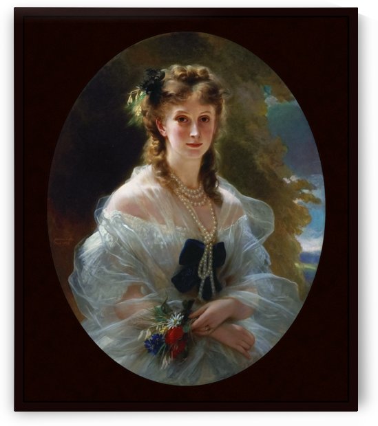 Princess Sophie Troubetskoi Duchess De Morny by Franz Xaver Winterhalter by xzendor7