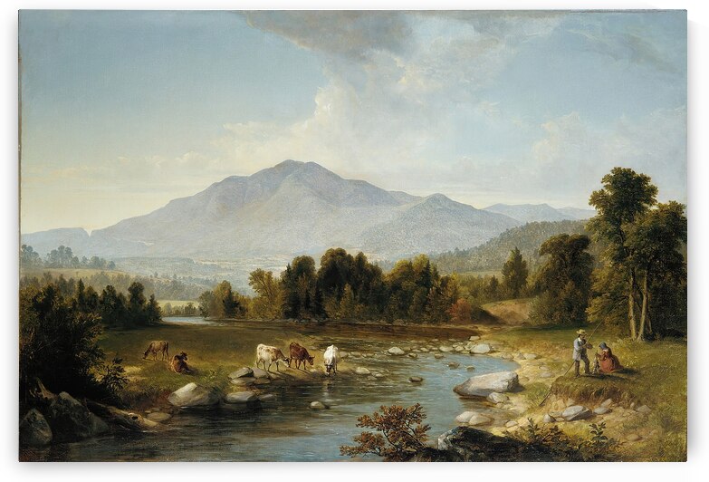 High Point. Shandaken Mountains [1853] by Asher Brown Durand [1796–1886] by MyCozyFineArt