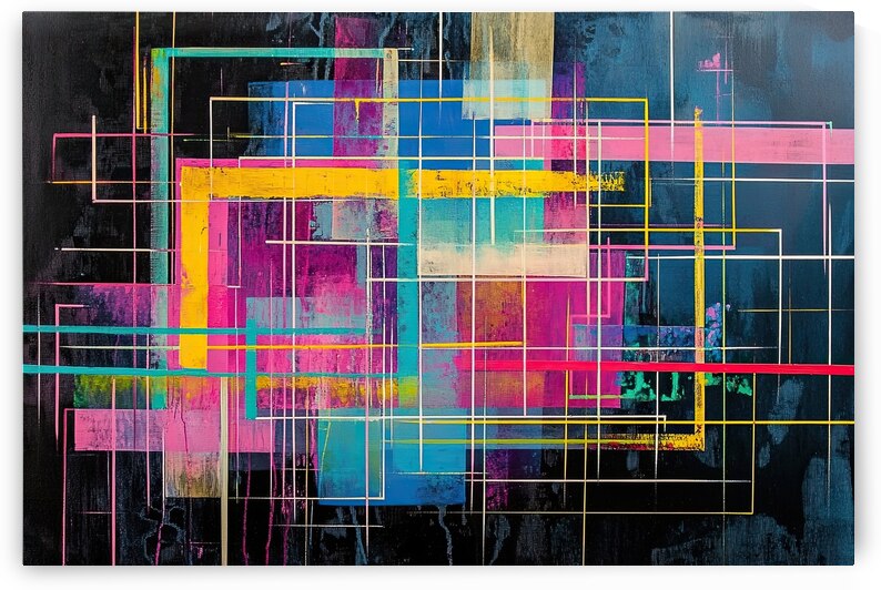 Chromatic Gridlock Y79H2N 60 by Abstract Rebellion