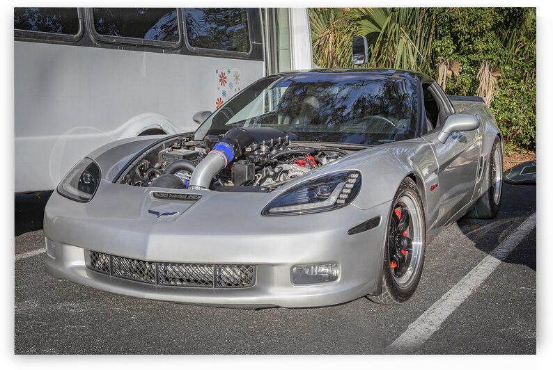 2006 Silver Chevrolet C6 Corvette ZO6 X109 3 by Rich Franco