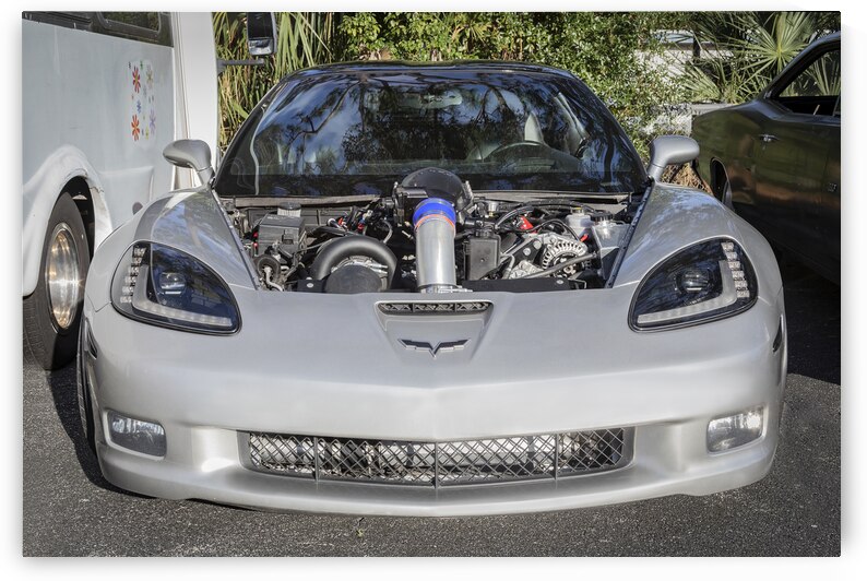 2006 Silver Chevrolet C6 Corvette ZO6 X109 5 by Rich Franco