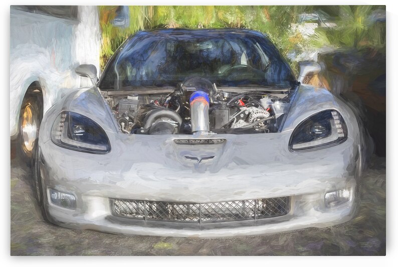 2006 Silver Chevrolet C6 Corvette ZO6 X109 6 by Rich Franco